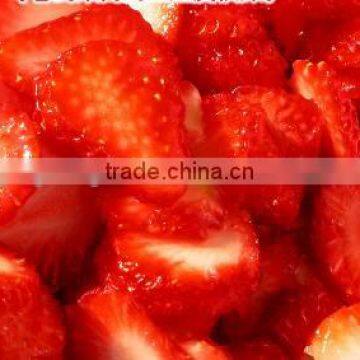 IQF Sliced Strawberry Milkshake Recipe Manufacture