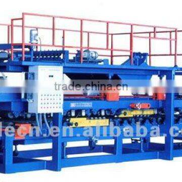 Horizontal steel /aluminum sandwich panel machine