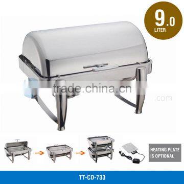 2017 New Model Commerical Stainless Steel Cover Electric Chafer photo-2