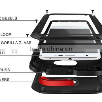 LOVE MEI Powerful Case Metal Aluminium+Gorilla Glass+ Silicon Hybrid Case for BBK VIVO XSHOT WATER PRPOOF CASE photo-1