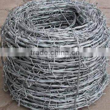 Barbed iron wire