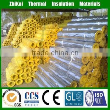 Fire resistant water proof fiber glass wool pipe