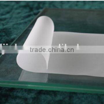 clear 0.3-0.6mm clear pvb film for solar panel