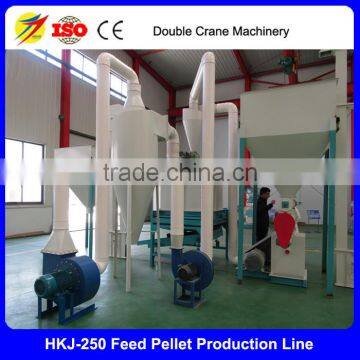Small scale plant chicken feed making machine
