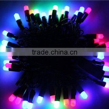 Christmas tree light with Chasing String 40 led and Cute Twinkle peach shape