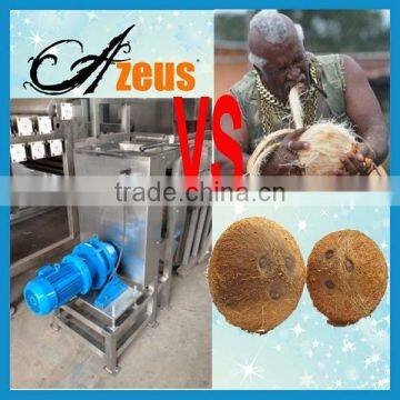 2016 coconut dehusking machine coconut fiber removing machine