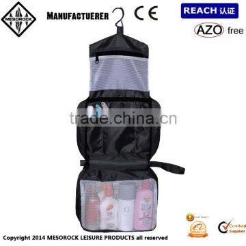 Large Hanging Wash Bag Men's Women's Toiletries Travel Make-Up Case, Zip Closure photo-4