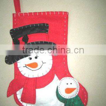 BSCI Hot selling Christmas stocking for decoration