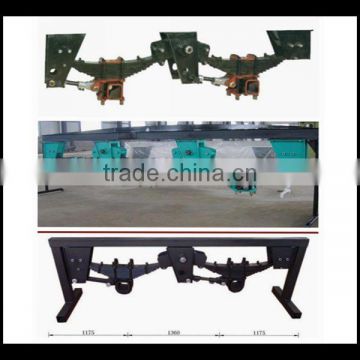 Germany Tandem Axle China Truck Trailer Mechanical Suspension