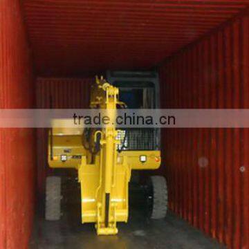 China 8Ton Wheel And Crawler Excavator photo-6