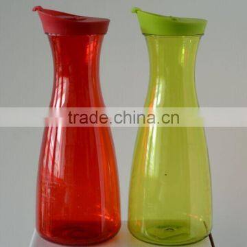 Fancy Orange juice bottle elegant plastic flower vase