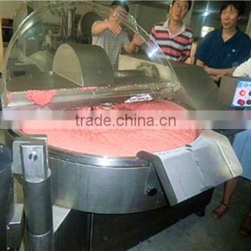 Stainless Steel Vacuum Sausage Meat Bowl Cutter Price ZKZB-125