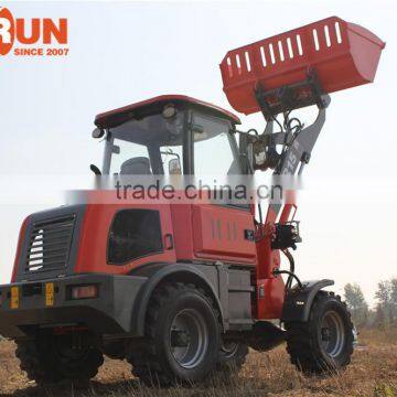 Everun Brand 1.5 Ton Small Wheel Loader With Sweeper With Box photo-6