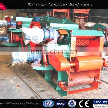 Mobile Large Capacity Wood Crusher With Conveyor Feeding Method for Sale