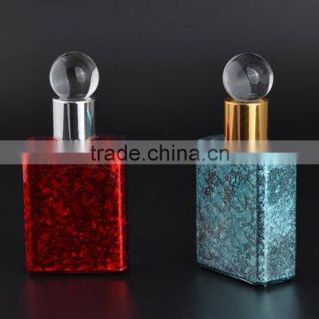 MUB New Unique Shape Different Size Tester Crack Effect Dropper Glass Bottle With Glass Stick Cap For Perfume &Essential Oil photo-2
