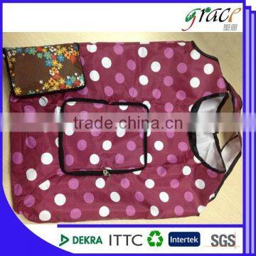 PET folding shopping bag for market