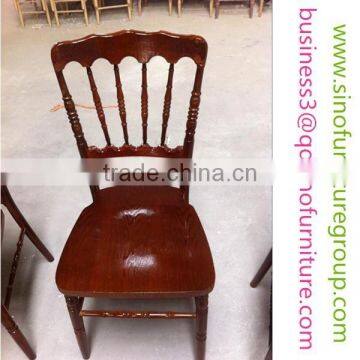 walnut mahogany rental napoleon chair