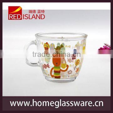 Carton Stamping Glass Cup Glass Mug for Tea/wine Made in China photo-4