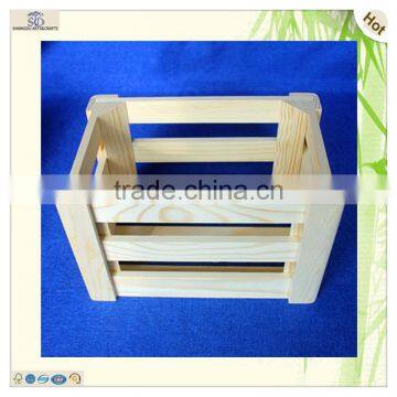 manufacturer timber pine wooden fruit shipping stacking crate