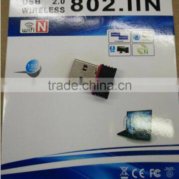 Factory Direct Cheap Price USB Mini Wireless 150M LAN Adapter USB 2.0 Wireless 802.11N Driver photo-6