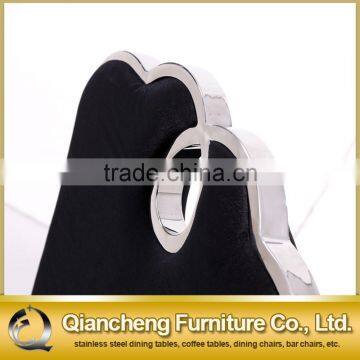 Cross Legs Stainless Steel Dining Chair for Banquet photo-5