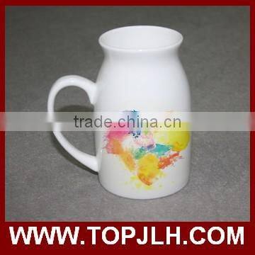 2017 New Listed White Ceramic Milk Cups photo-3