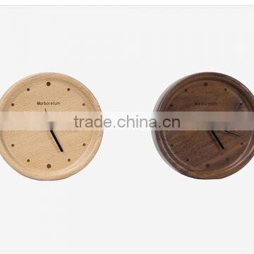 Carbon Baking Wooden Wall Digital Clock photo-3