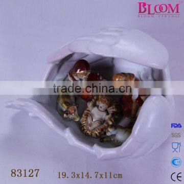 Decoration Porcelain Nativity Scene photo-5