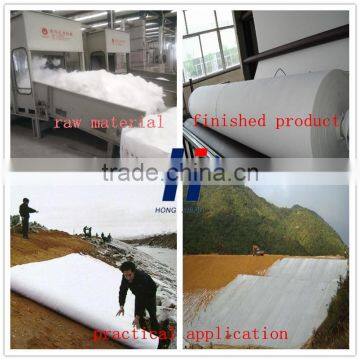 Low Price High Quality PET Short Fiber Non Woven Needle Punched Geotextiles Fabrics photo-4