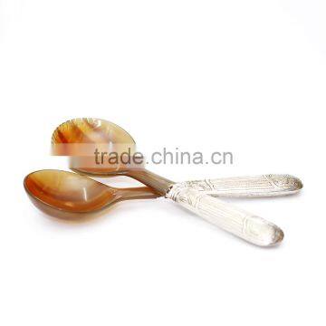 Natural Horn Spoon, High Quality Water Buffalo Horn Spoon photo-3