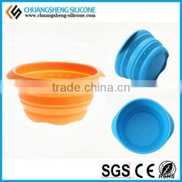 Anti-broken Folding Bowl, Pet Bowl, Foldable Silicone Bowl photo-2