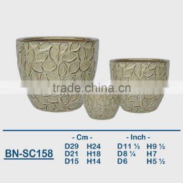 Vietnamese Ceramic Glazed Indoor Pot/ Indoor Planter BN-SC156 photo-2