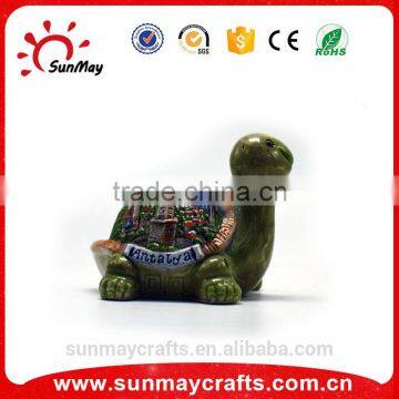 Wholesale custom animal tortoise ashtray ceramic souvenir for sale