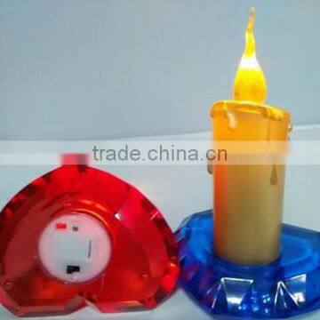 Wedding Centerpiece Acrylic Led Heart Base Popular Candle Light photo-2