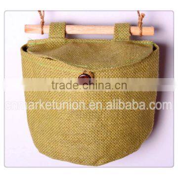 Zakka Fabric Incorporating Multi - Functional Sundries Organizer Color Water Proof Storage Bag Hanging Jewelry photo-2