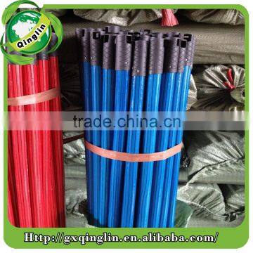Pvc Coated Wood Coconut Broom Stick Importers Made in China Factory photo-5