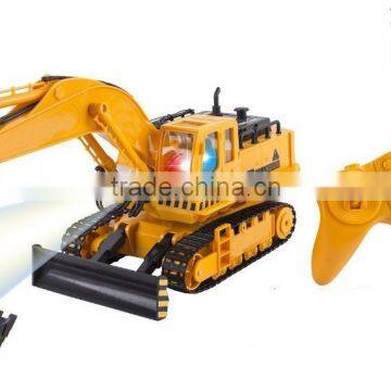 2016 New Full Functional Excavator, Electric Rc Remote Control Construction Tractor Toy for Boys (with Lights and Sounds) photo-3