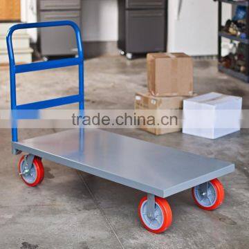 different deck size heavy duty break caster platform hand truck OEM