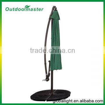 Foldable 9 Feet Patio Umbrellas With Fiberglass Ribs