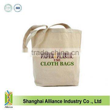 OEM ECO Friendly Organic Cotton Standard Size Cotton Tote Bag photo-3