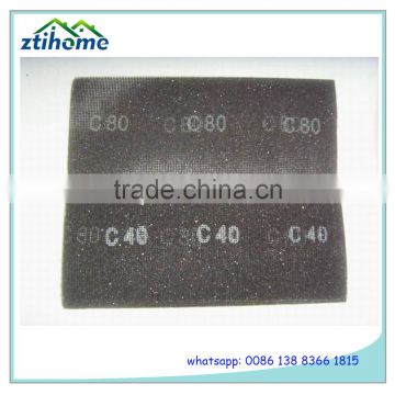 Coarse mesh rectangle Quartz sand screen sheet 115mmx280mm