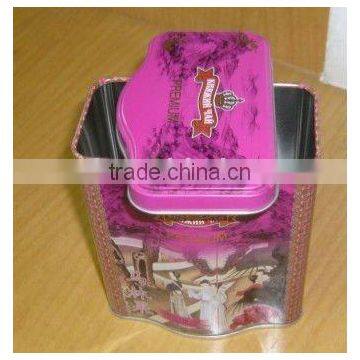 Special Wave Shaped Tea Can, Tea Canister