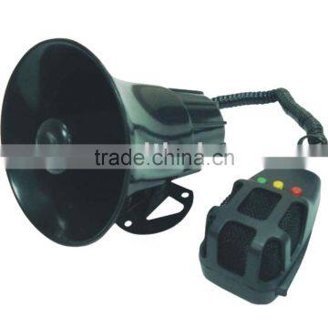 Alarm sirens 3 sound horn with microphone