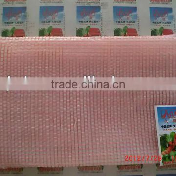 Plastic leno mesh bags ,Net mesh fruit packaging bags