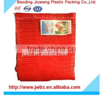 Wholesale mesh bag for packing fruits reusable bag made of pp