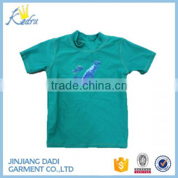 Swimming Children Short Sleeve/Lycra kids Rush Guard UPF50+