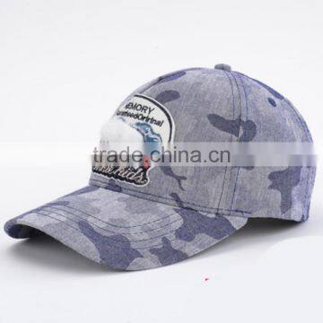 Custom Mens Camo 3d Embroidered Baseball Hats and Caps photo-3