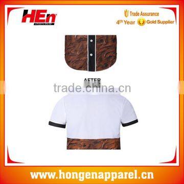 Customise Button up Baseball Jerseys photo-4