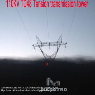 MEGATRO 110KV TD48 Tension Transmission Tower photo-2