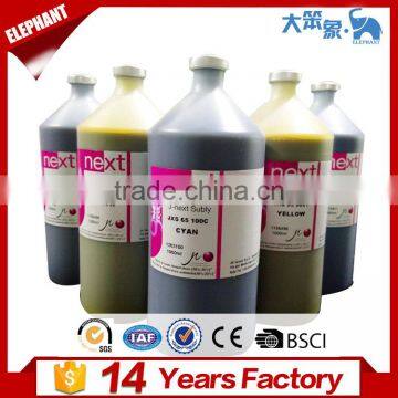 italy quantity J-next sublimation ink for dx7, mutoh vj 1938